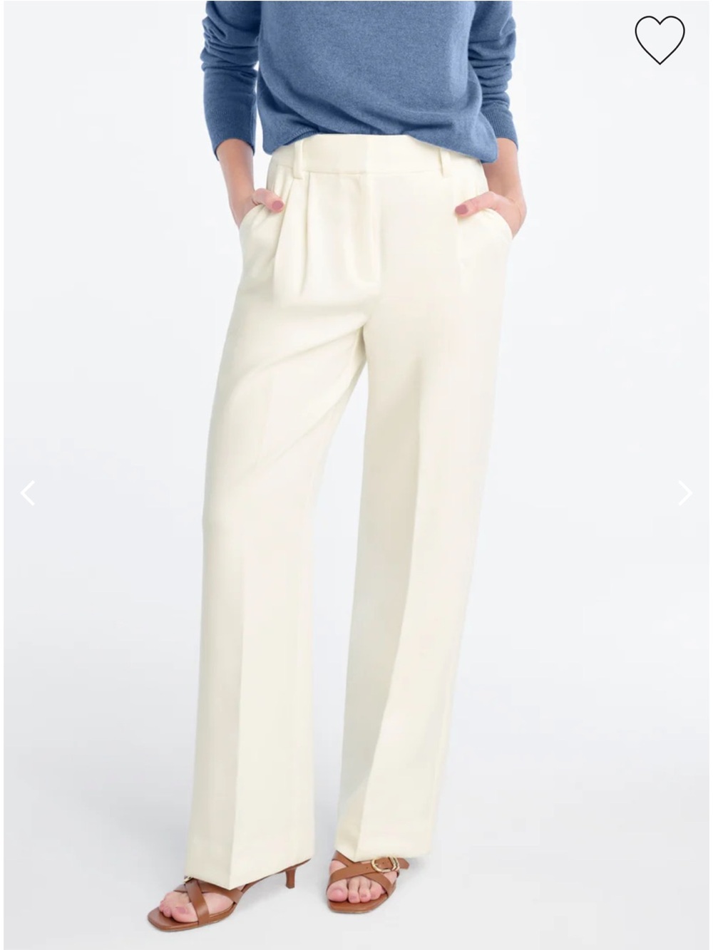 Favorite Daughter Favorite Pants in Ivory Size 2P
